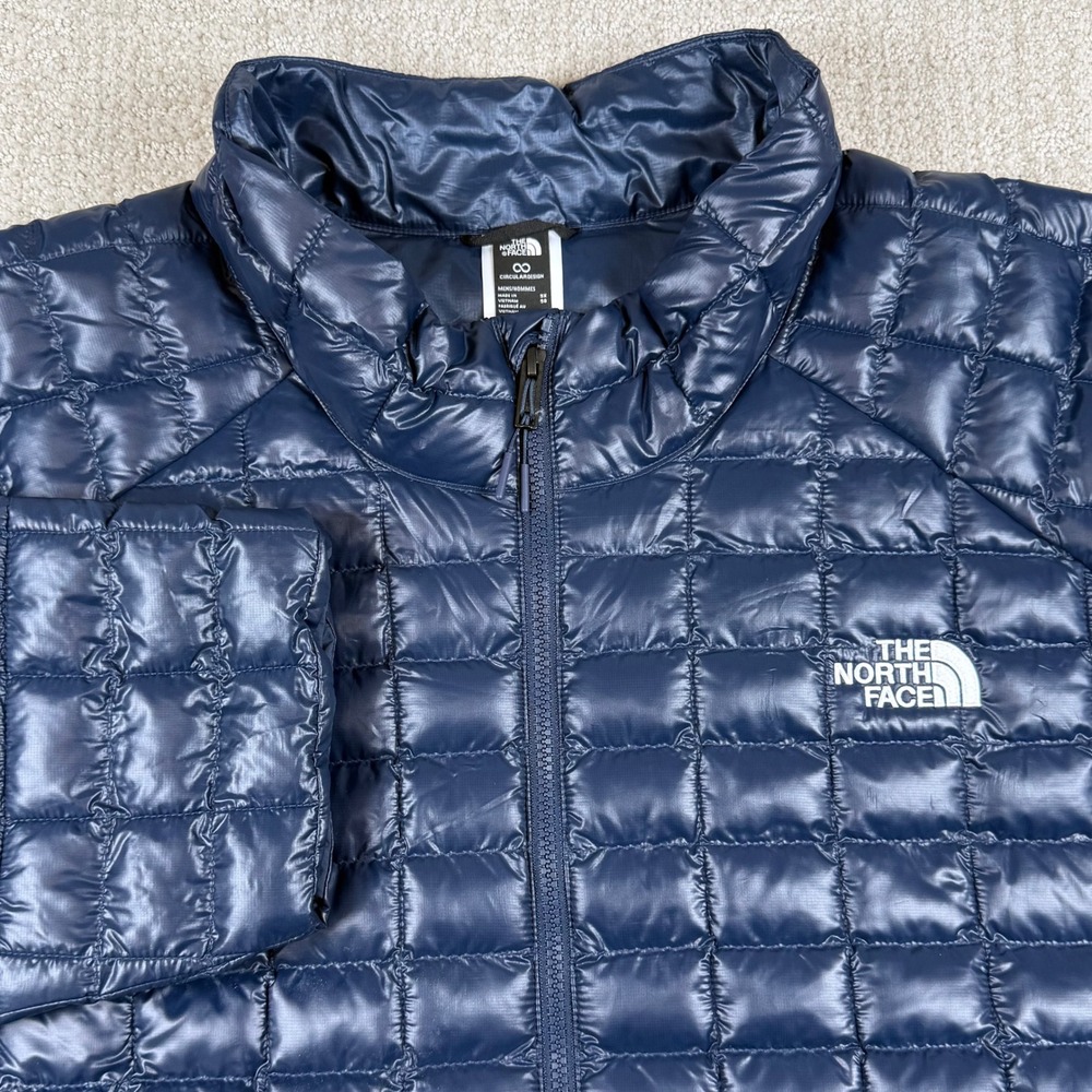 NEW The North Face Mens 5XL Summit Navy ThermoBall Quilted Puffer Jacket